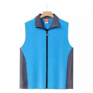 Chaleco Amarillo con Bloques de Color y Cierre de Cremallera, con Bolsillos, Uniforme de Trabajo Unisex para Grupos de Voluntarios - Product Image 4