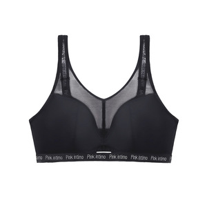 Ropa Interior Femenina de <span class=keywords><strong>Talla</strong></span> <span class=keywords><strong>Grande</strong></span>, Minimizador de Busto <span class=keywords><strong>Grande</strong></span>, Anti-Caída, Push-Up, Ajustable, Delgada, Sin Varillas, Sólida - Product Image 5