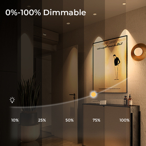 Đèn downlight âm trần 4CCT điều chỉnh độ sáng 4W 6W, đèn <span class=keywords><strong>led</strong></span> âm trần nhà bếp, đèn <span class=keywords><strong>led</strong></span> trần CCT thay đổi màu trắng đen, đèn spotlight <span class=keywords><strong>led</strong></span> âm trần - Product Image 3