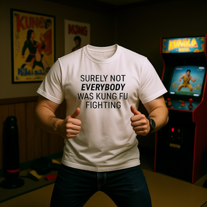 เสื้อกังฟู เสื้อยืดลายมีมตลก ของขวัญสุดกวน เสื้อตลกๆ - Product Image 2