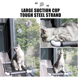 Caja de Color para embalaje de fábrica, hamaca desmontable para gatos, cama para ventana, venta al por mayor - Product Image 2