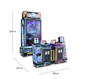 Máquina Arcade <span class=keywords><strong>de</strong></span> Doble Pistola para 2 Jugadores |   Juego <span class=keywords><strong>de</strong></span> disparos operado con monedas con pantalla HD |   Batalla Inmersiva para Centros <span class=keywords><strong>de</strong></span> <span class=keywords><strong>Juegos</strong></span> y Parques <span class=keywords><strong>de</strong></span> Atracciones - Product Image 3