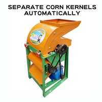 TX vente chaude machines agricoles 1500-2500 kg/h essence gsoline moteur diesel maïs décortiqueuse et batteuse maïs décortiqueuse