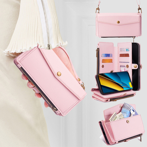 เคสโทรศัพท์มือถือหนังแม่เหล็กแบบฝาพับมีซิปสำหรับ Xiaomi X6 <span class=keywords><strong>poco</strong></span> X6 Pro X5 X2 <span class=keywords><strong>X3</strong></span> X4 - Product Image 2