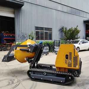 Mini hormigonera sobre orugas con cargador 500kgs - Product Image 1