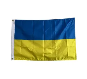 Dijital çift taraflı baskı 3*5 ft bayraklar ukrayna avustralya ulus bayrakları özel Nintendo bayrakları