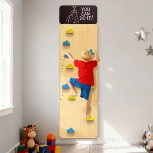 Panel de Madera para Escalar para Niños, Uso en Interiores, Forma Geométrica, Diseño Moderno y Simple para Sala de Juegos Infantil - Product Image 1