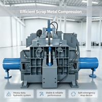 Presse à balles hydraulique robuste en acier inoxydable pour ferraille, haute productivité, économie d'énergie, pour acier et fer usagés - Offre Spéciale