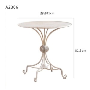 Set Tavolo e Sedie da Esterno in Ferro Battuto Bianco Anticato Stile Country Francese per Giardino, Balcone, <span class=keywords><strong>Caffè</strong></span> - Product Image 6