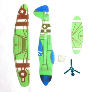 Đồ Chơi Máy Bay Tự Làm Cho Trẻ Em, Mô Hình Máy Bay Vui Chơi Ngoài Trời, Màu Sắc Ngẫu Nhiên, Ném Tàu Lượn, Đồ Chơi Xe Cộ - Product Image 6