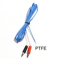 Sonde de température pour multimètre, câble de thermomètre de type K, 1M/2M/3M/5M, capteur de température, thermocouple universel PTFE