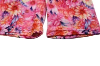 Qingli OEM Vêtements décontractés personnalisés pour bébés filles, Ensemble d'été avec short cycliste et imprimé floral, Sans MOQ, Style tendance