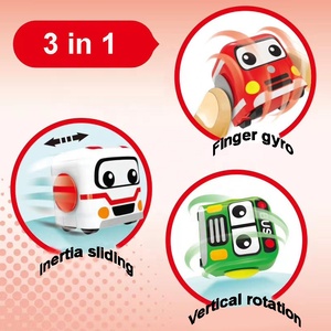 Juguete 3 en 1: Spinner de Dedos, Giroscopio e Inercia, Auto de Juguete para Aliviar el Estrés, Trompo Giratorio, Trompo de Batalla, Juguete Antiestrés para Niños - Product Image 3