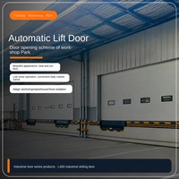 Puerta Seccional Industrial Eléctrica Personalizada de Fábrica, Puerta Elevadora Aislada Automática para Almacén, Taller, Muelle de Carga