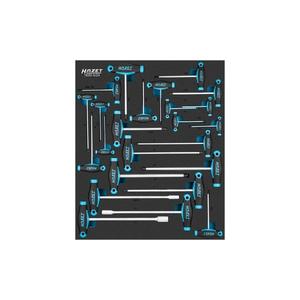 HAZET - 163D-5/24 Jeu de douilles avec poignée en T (24 pièces) -PRISES EAN 4000896245765 AVEC POIGNÉE - Product Image 1