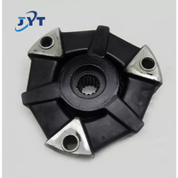 Accouplement souple en caoutchouc de haute qualité 17T pour excavatrice KX161-3, pièces de rechange pour moteur diesel V2203 et transmission hydraulique