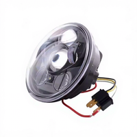 YongJin Phare LED universel en aluminium moulé sous pression avec support Feu de position à faisceau haut-bas pour Yamaha