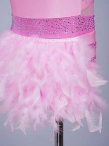 Traje de Gimnasia para Niñas, Sublimado, sin Mangas, con Pantalones Cortos, Spandex, para Danza, Entrenamiento, Práctica y Competencia - Product Image 5