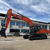 Excavatrice sur chenilles Doosan Dx360 36 tonnes, Doosan Dx225lc ISO CE, grande excavatrice sur chenilles Doosan