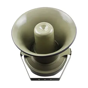 Air defense warning powerful horn speaker with four driver units on the back