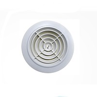Couvercle de plafond de registre CVC de conception moderne pour l'évent de retour de climatiseur central en plastique ABS