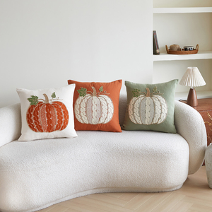 Thiết kế mới Thêu 18x18 trang trí gối trường hợp Halloween ném gối bao gồm - Product Image 6