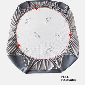 Irini haricot glacé froid protège-matelas Massage refroidissement housse de matelas lit plat <span class=keywords><strong>drap</strong></span>-housse pour plusieurs tailles - Product Image 3