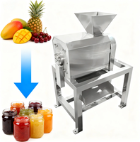 Stabiele prestatie gemotoriseerde guave- en mangopulpverwerkingsmachine / Hoogproductieve apparatuur voor het maken van fruitpulp en sap
