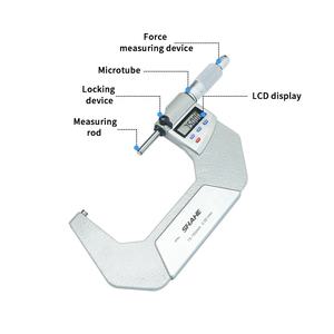 IP65 <span class=keywords><strong>0.001mm</strong></span> 75-100mm impermeabile Micron micrometro digitale micrometro elettronico micrometro esterno - Product Image 3
