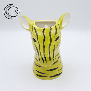 Decoração Do Quarto Estética Vasos De Porcelana De Alta Qualidade para Flores Encomendas Em Massa Esmalte Personalizado Decoração De Mesa Vaso De Cerâmica <span class=keywords><strong>Zebra</strong></span> Abstrato - Product Image 1