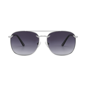 Gafas de Sol de Piloto Unisex, Montura Metálica Rectangular, Lentes Negras, Protección UV400, Uso en Exteriores, Adultos - Product Image 6