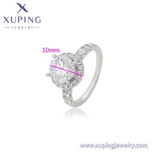 A00916125 xuping ジュエリー ファッション エレガント 高級 プラチナメッキ ロマンチック 婚約指輪 女性用 - Product Image 2