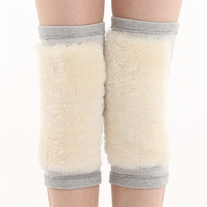 Genouillères thermiques épaisses en cachemire et laine pour femmes et hommes, manchon de soutien pour les jambes et les genoux, idéal pour l'hiver - Product Image 1