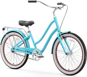 <span class=keywords><strong>Bicicleta</strong></span> Híbrida Versátil para Mujer / <span class=keywords><strong>Bicicleta</strong></span> Urbana <span class=keywords><strong>de</strong></span> 3 Velocidades Internas para Desplazamientos Diarios - Product Image 3