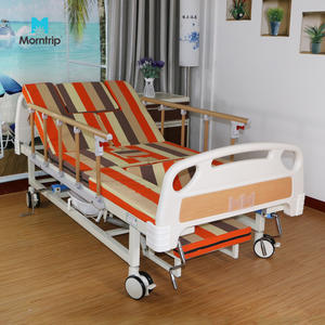 5 समारोह का मार्गदर्शन 3 क्रैंक समायोज्य बुजुर्ग घर नर्सिंग चिकित्सा अस्पताल हृदय बिस्तर शौचालय के साथ पहिया कुर्सी - Product Image 4