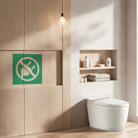 WC intelligent pour femme, sans électricité, salle de bain, bidet, inodoro inteligente, WC intelligent, bidet, sans électricité