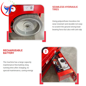 6-10M montacarichi cargo elevatore prezzo, magazzino a parete utilizzato materiale piattaforma di sollevamento per la costruzione - Product Image 4