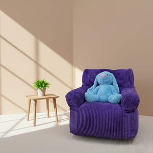 Divano da Terra Pieghevole con Angolo Regolabile, Tessuto Morbido, Seduta Relax per Casa, Vendita Diretta dalla Fabbrica - Product Image 1