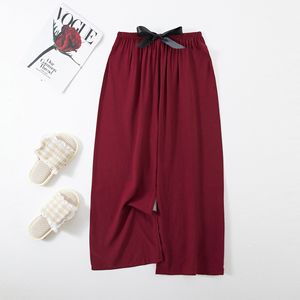 <span class=keywords><strong>Pantaloni</strong></span> Pigiama Vintage in Cotone, Seta e <span class=keywords><strong>Viscosa</strong></span> Traspiranti da <span class=keywords><strong>Donna</strong></span>, Estivi, Sottili, <span class=keywords><strong>Neri</strong></span> e Bianchi con Motivi Cartoon, Gamba Larga, Vestibilità Ampia - Product Image 6