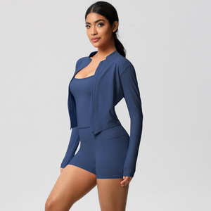 Ensemble de salon Cloud-Tech avec poches utilitaires: éponge française évacuant l'humidité pour le yoga et la course urbaine - Product Image 4