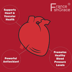 Cardiólogo recomendado Mega CoQ10 Ubiquinol 900mg Forma activa Agua Grasa Soluble Absorción superior Corazón Salud CoQ10 Cápsula - Product Image 4