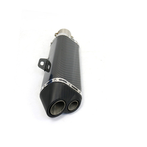 Para Honda X-ADV <span class=keywords><strong>750</strong></span> Akrapovic, Sistema de Escape Doble de Acero Inoxidable de 51mm y 60mm, Silenciador Trasero para Motocicleta - Product Image 2
