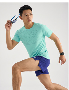 Camisetas de Maratón Personalizadas Ultraligeras con Perforaciones Láser, Camiseta de Running de Malla de Secado Rápido - Product Image 3