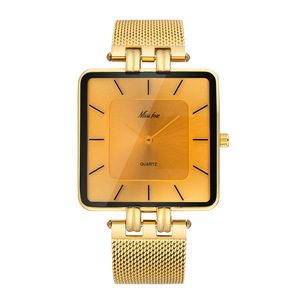 Montre simple pour homme, style minimaliste, tendance, montre-bracelet dorée pour homme, montre pour garçon - Product Image 5