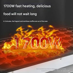 เครื่องทำวาฟเฟิลทรงกลมคุณภาพสูงแบบคลาสสิกสำหรับธุรกิจ 25 หลุม เครื่องทำแพนเค้กขนาดเล็กสำหรับขาย - Product Image 4