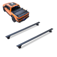 Accesorios 4x4 todoterreno, persiana enrollable de aluminio duro, cubierta de cama de camión para Toyota Hilux Ram GMC Ford Nissan, barra transversal de cama