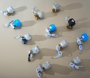 Katup bola elektrik DN25 A20-S25-S2-C <span class=keywords><strong>1</strong></span> inci dengan perangkat kontrol aliran pengatur waktu