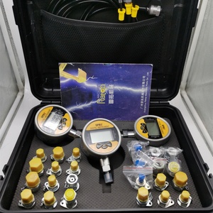 Excavator Loader Truck Heavy Equipment Digital Hydraulic <b>Measurement</b> Kit 3 <b>Gauges</b> Diagnostic <b>Tool</b> Set for Construction Machinery - Product Image 4