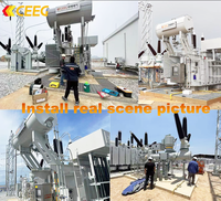 Transformateur électrique immergé dans l'huile haute tension triphasé CEEG de haute qualité, fabriqué en Chine, grande usine, 31,5 MVA, 50 MVA, 10 kV-220 kV