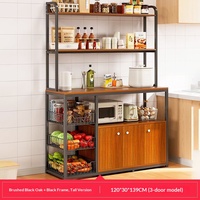 Mueble de Almacenamiento para Cocina, MDF, 3 Cajones, Diseño Moderno, Multifuncional, Portátil, Resistente, Carrito de Cocina para Vegetales y Microondas